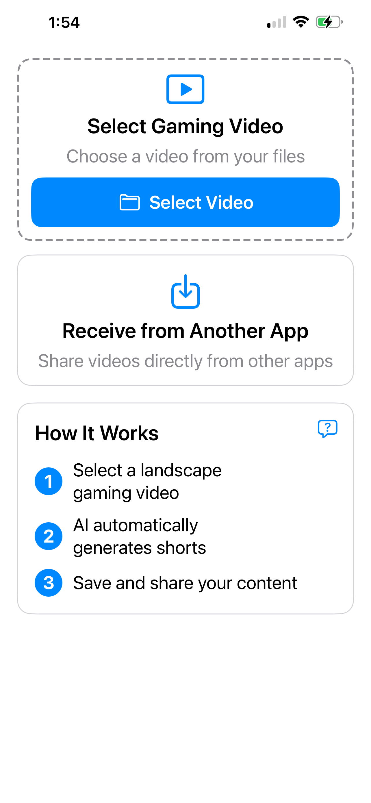 Gameplay App Screenshot